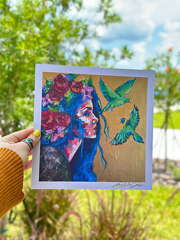 "Sky" Fine Art Print 8x8