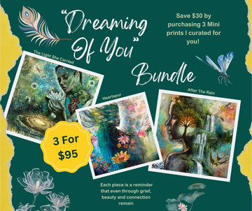 "Dreaming of You" Bundle of 3 Signed Mini Prints