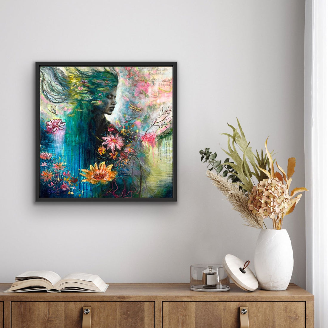 "Heartspur" Canvas Print Signed