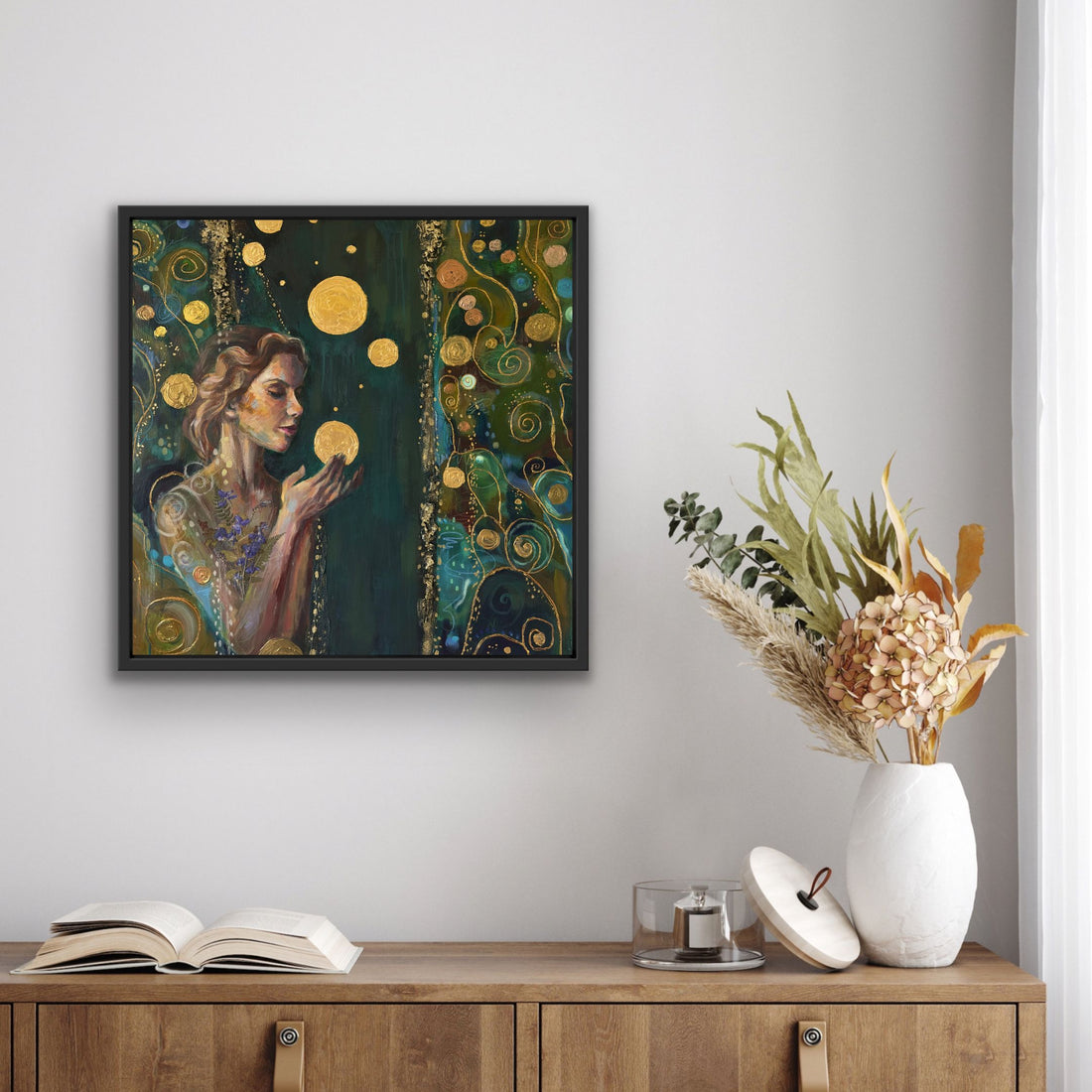 "Wild Abundance" Canvas Print Signed