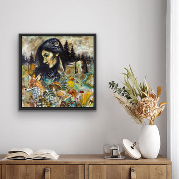 "Wild Serenity" Signed Canvas Print