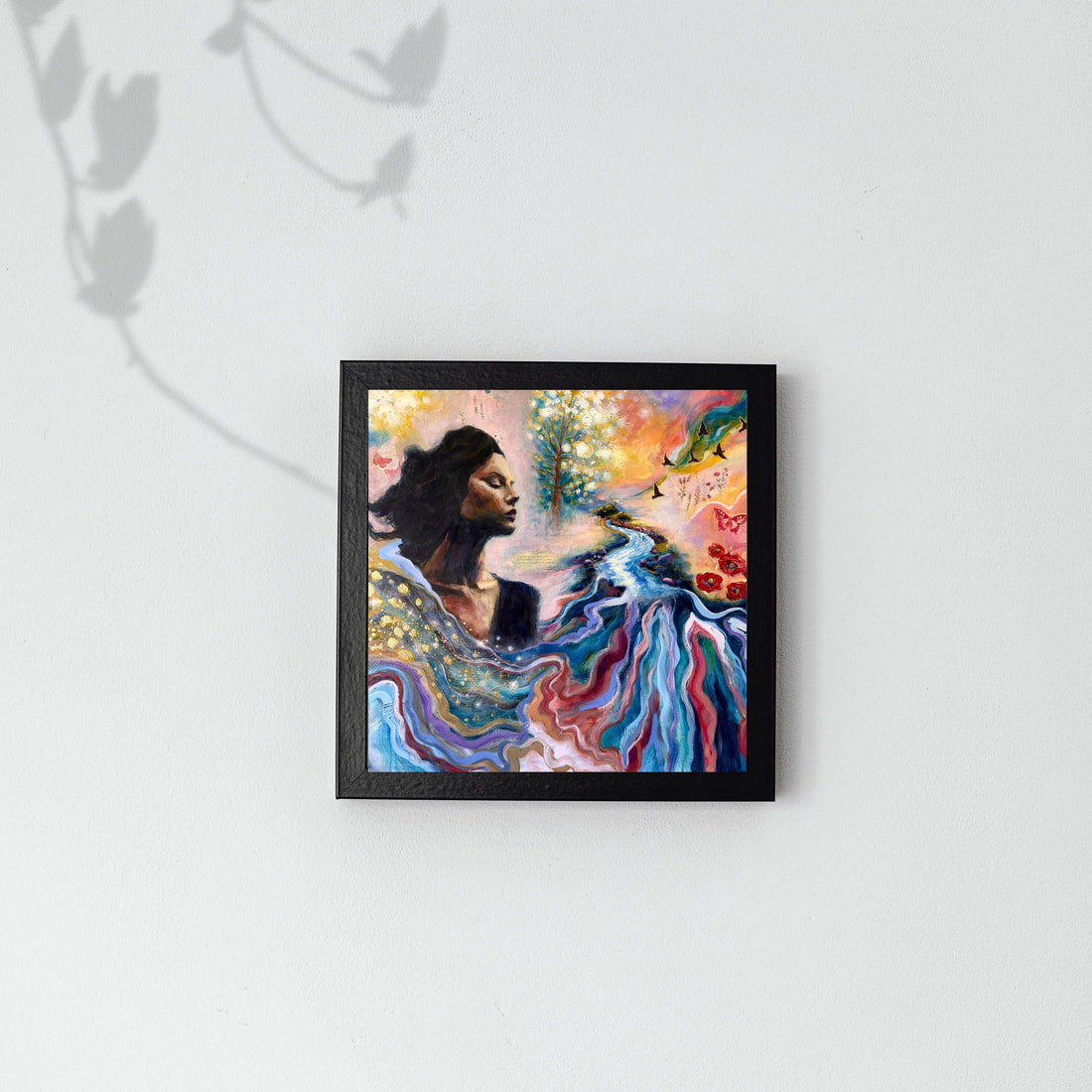 "A River's Course" Signed Mini Print 8x8