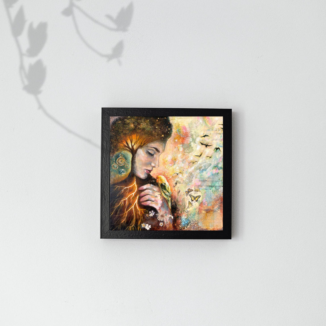 "Roots And Wings" Mini Print Signed 8x8