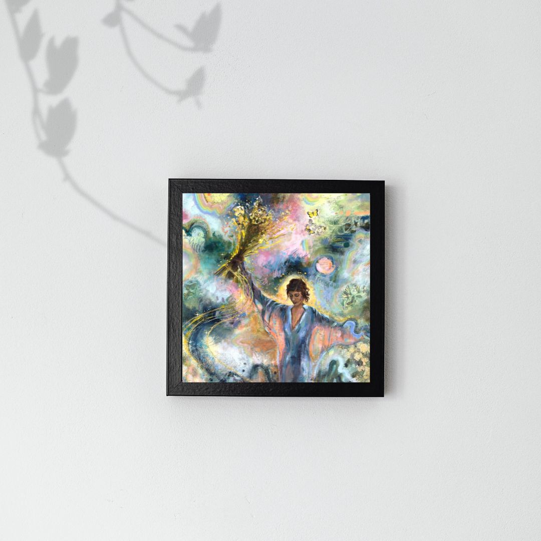 "Secret Wonders" Mini Print 8x8 Signed