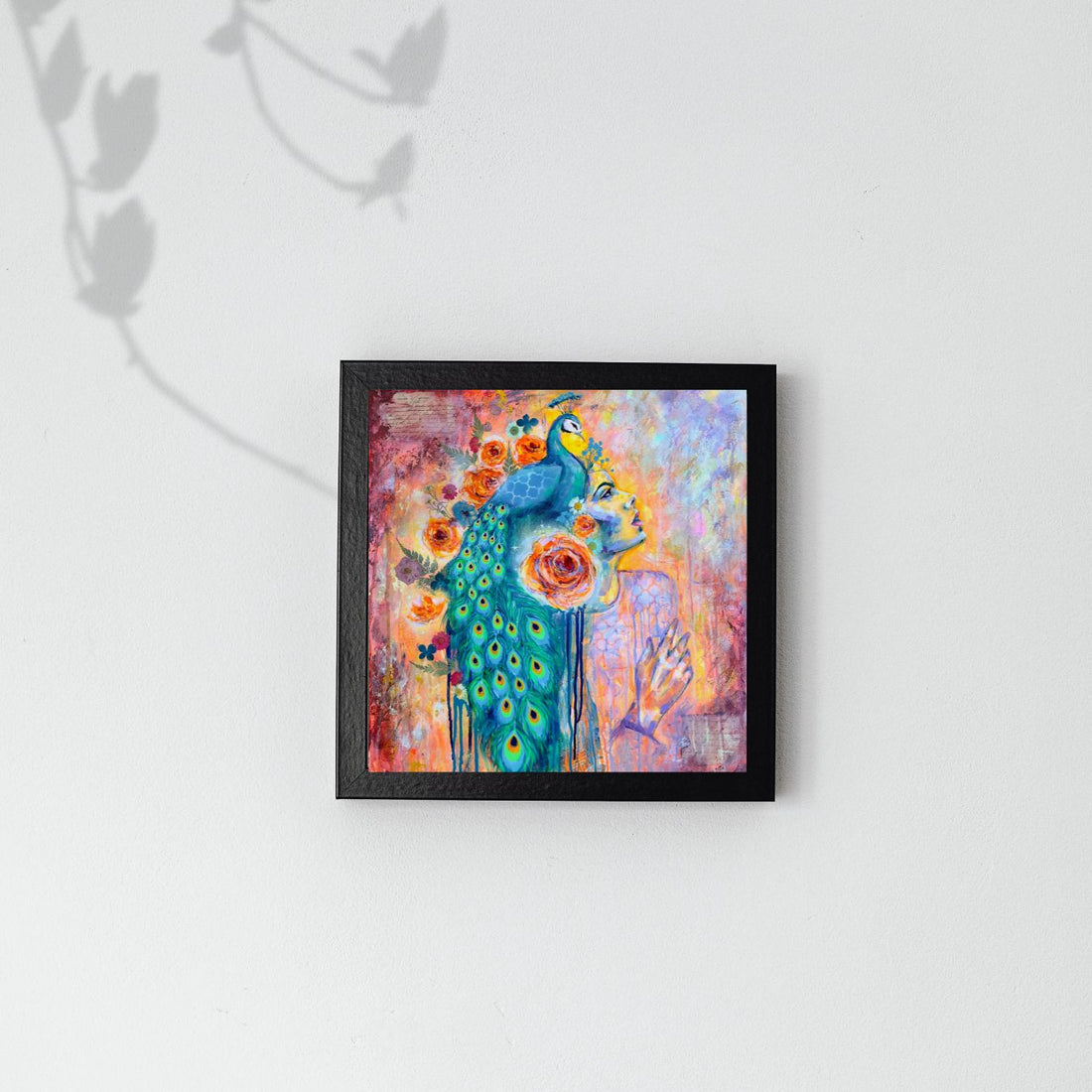 "Plumed Spirit" Signed Mini Print 8x8