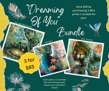 "Dreaming of You" Bundle of 3 Signed Mini Prints