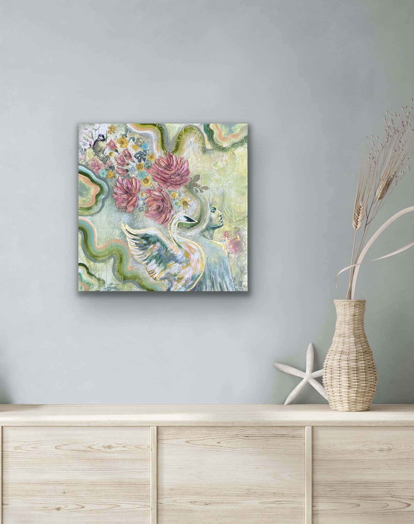 "Nature's Elegance" Canvas Print Signed