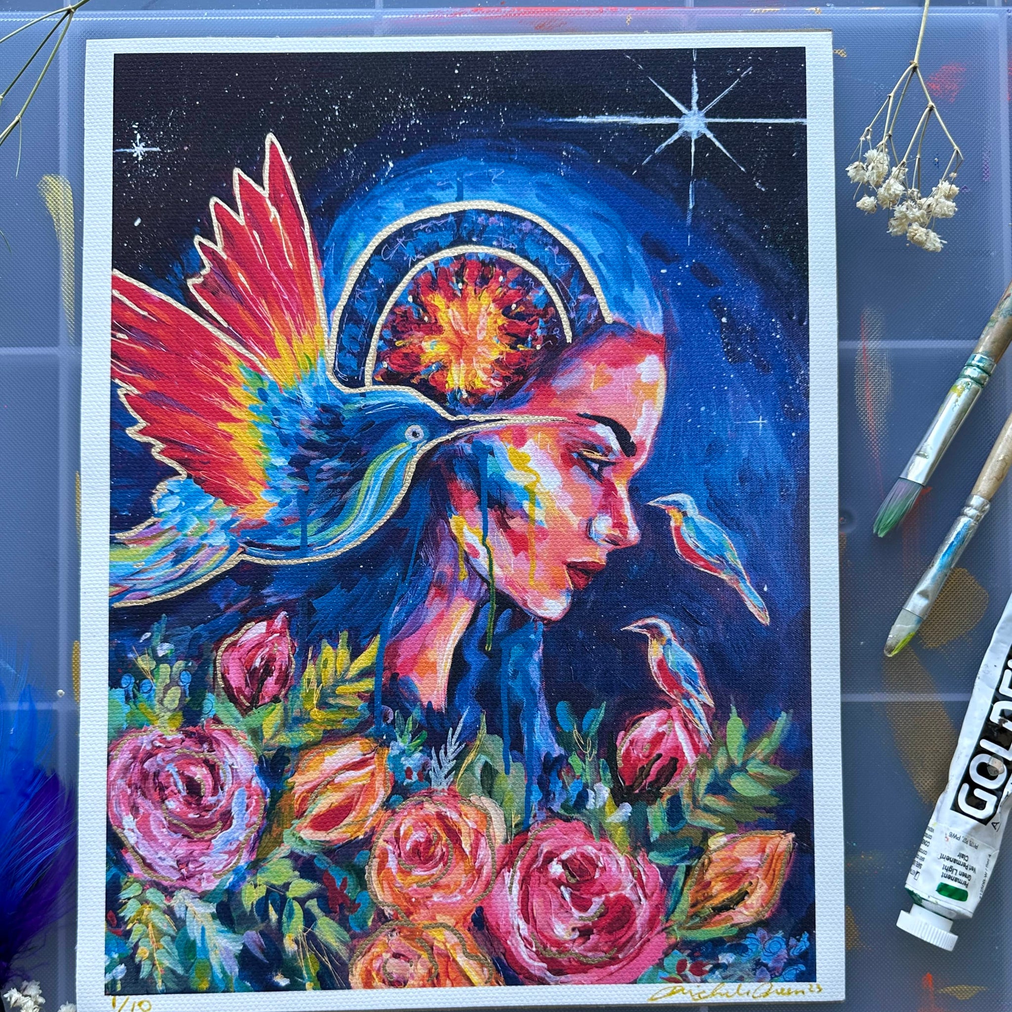 "Creative Spark" Fine Art Print 8.5x11