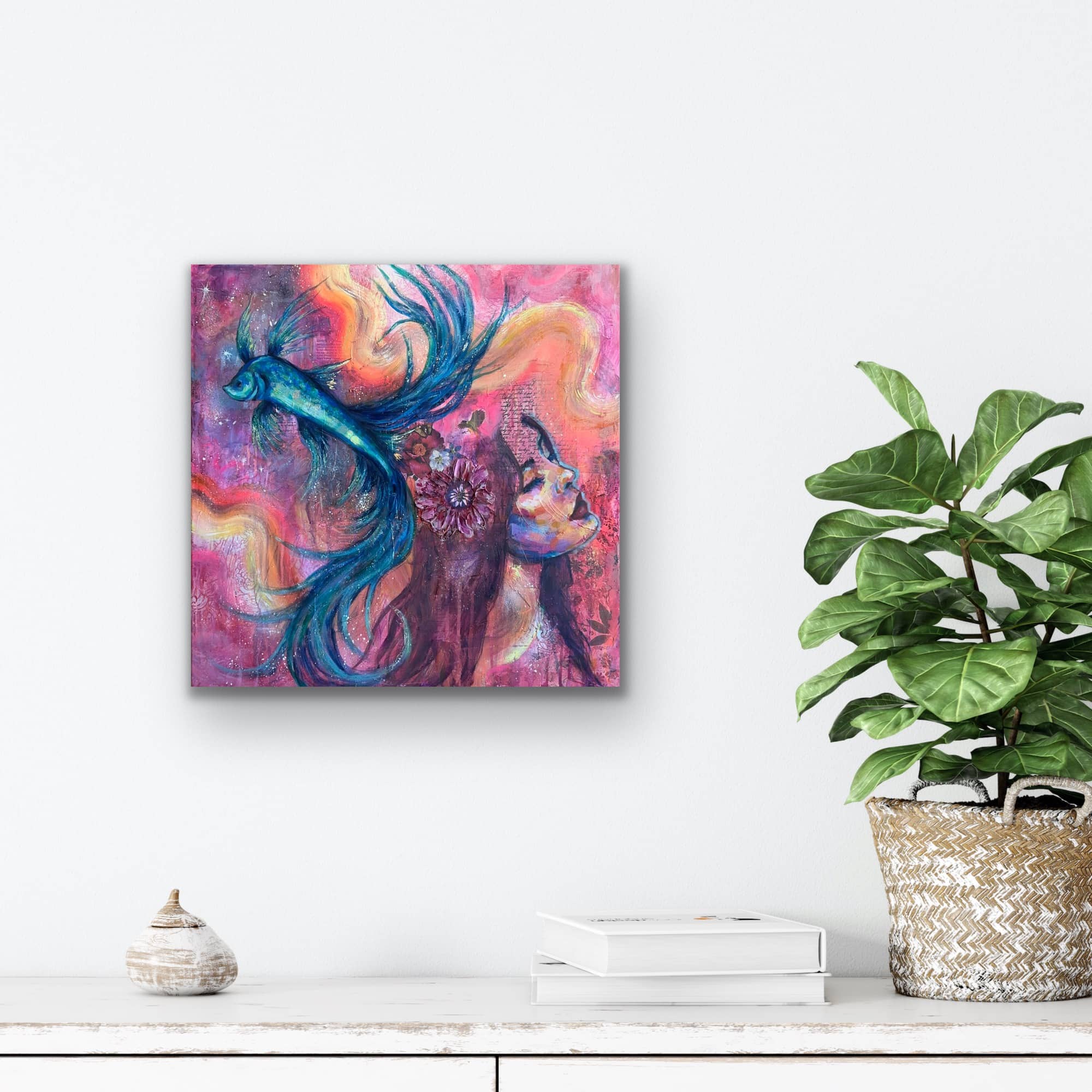 "Dream Weaver" Signed Canvas Print