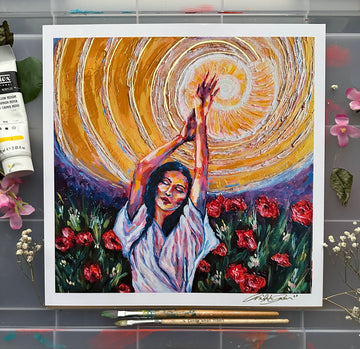 "Elevate" Fine Art Print 12x12