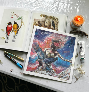 "Ephemeral" Fine Art Print 12x12
