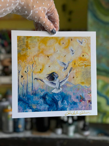 "Epiphany's Monologue" 8x8 Fine Art Print Signed