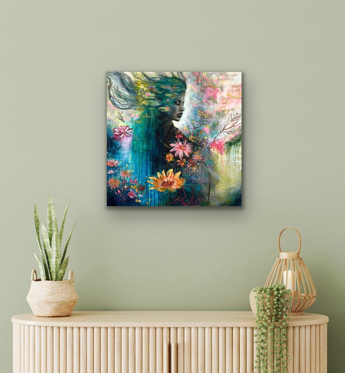 "Heartspur" Canvas Print Signed
