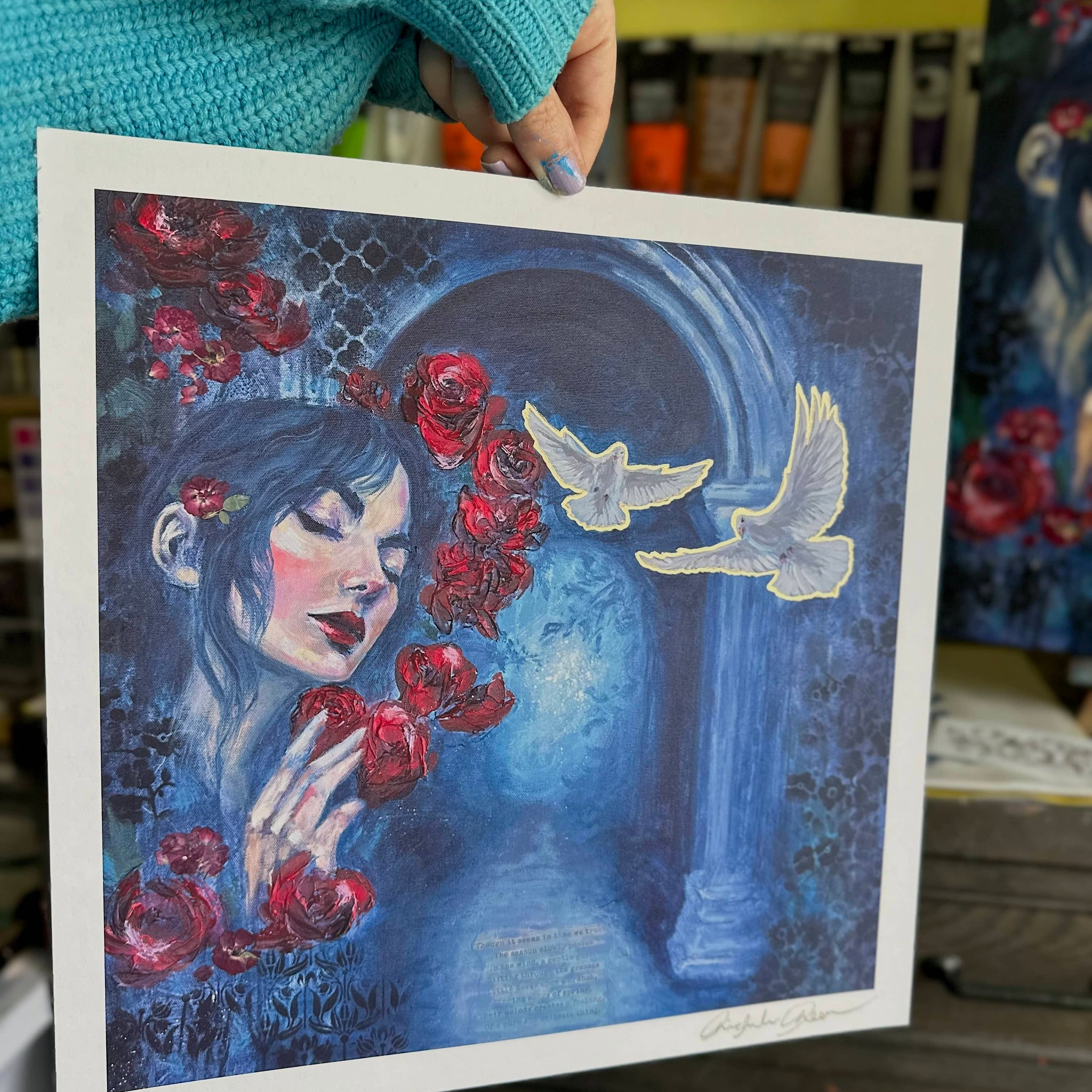 "Nature's Succession" Limited Edition Fine Art Print 12x12