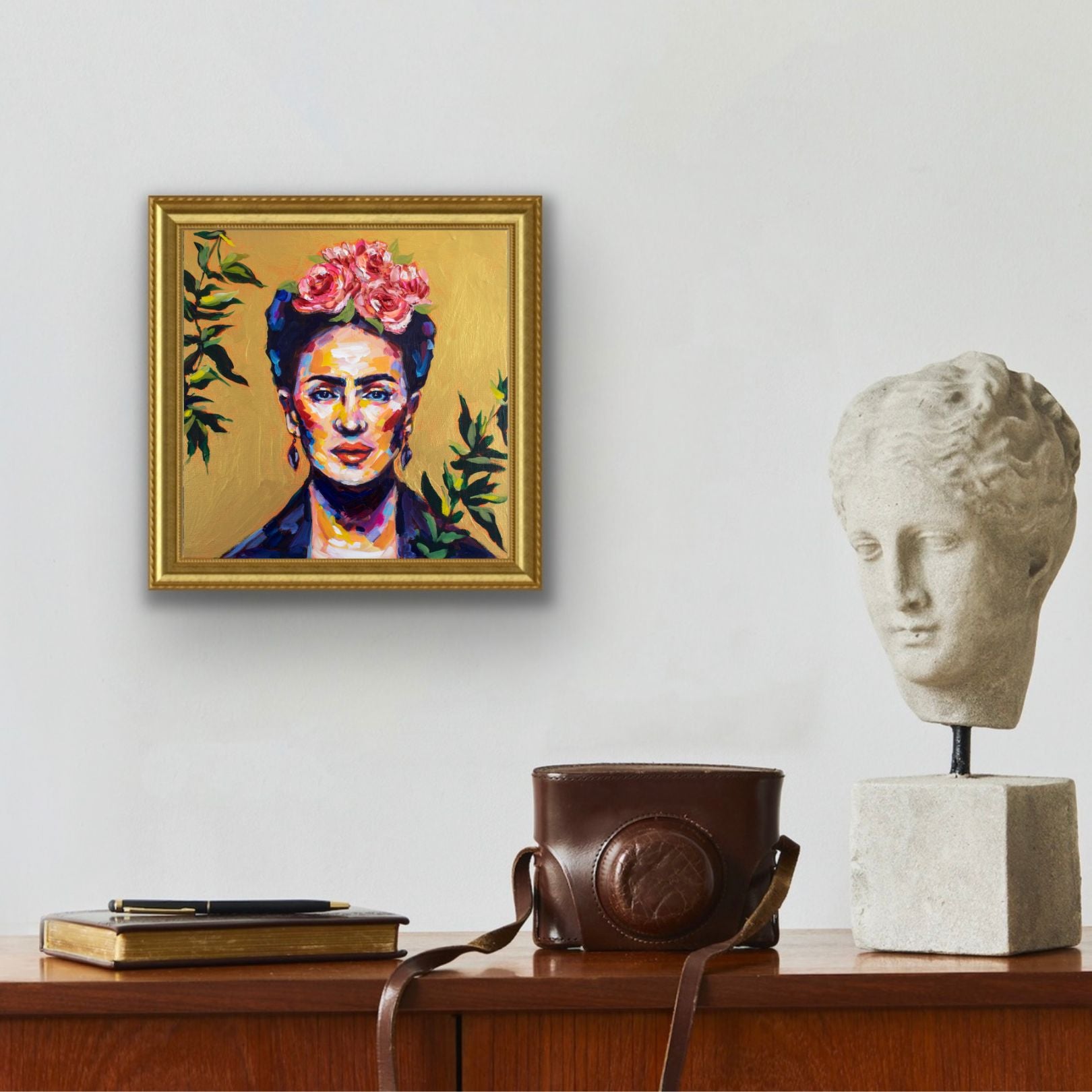 "Frida Kahlo" 8x8 Mini Print Signed
