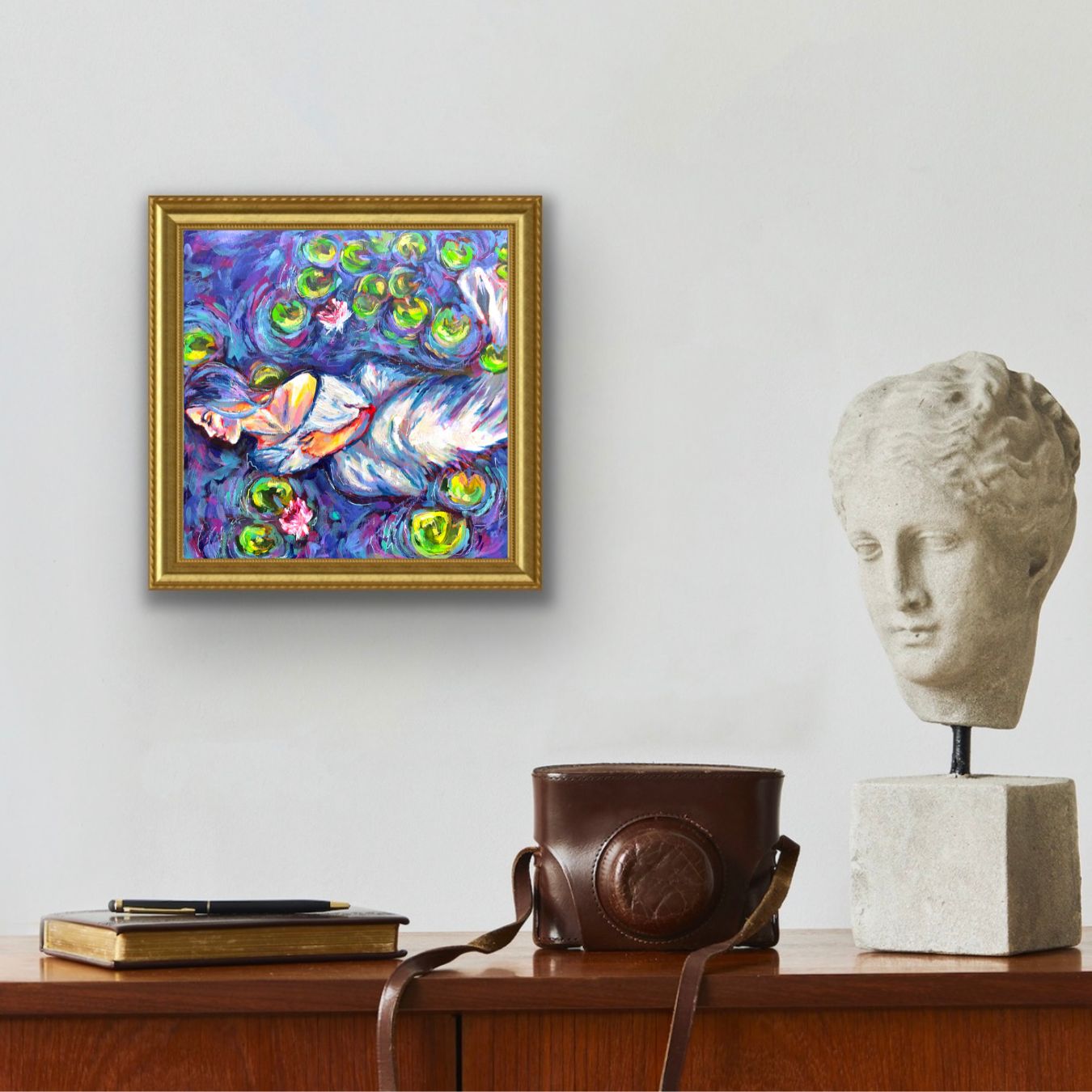 "Lotus Dreams" 8x8 Mini Print Signed