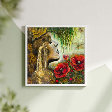 "The Wholeness Of Her Heart" Signed Mini Print 8x8