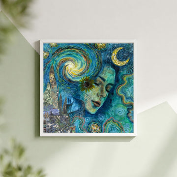 "Bridge To The Divine" Signed Mini Print 8x8