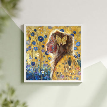 "Gilded Reverie" 8x8 Signed Fine Art Print