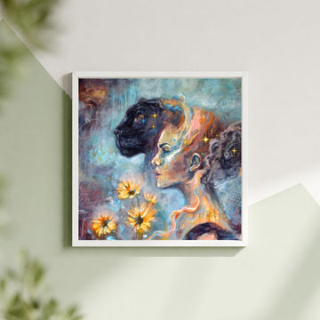 "Guardian Of Dreams" 8x8 Signed Art Print