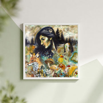 "Wild Serenity" 8x8 Signed Fine Art Print