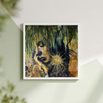 "Willow Spirit" Mini 8x8 Art Print Signed