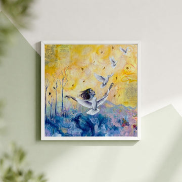 "Epiphany's Monologue" 8x8 Fine Art Print Signed