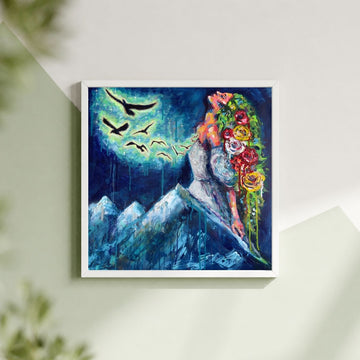 "The Climb" 8x8 Mini Signed Print