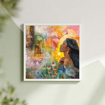 "Emergence" Mini Print Signed 8x8