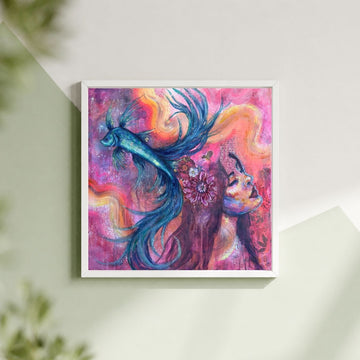 "Dream Weaver" Signed Mini Print 8x8