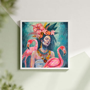 "Paradiso" Mini Print 8x8 Signed