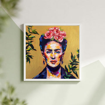 "Frida Kahlo" 8x8 Mini Print Signed