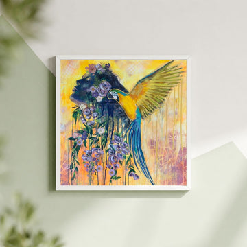 "Liberated" Mini Art Signed Print 8x8