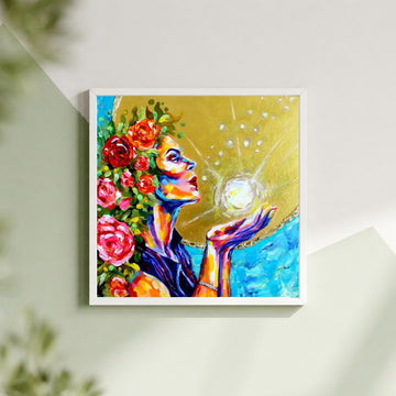 "Inner Light" 8x8 Mini Print Signed