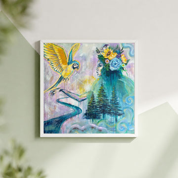 "New Light" 8x8 Mini Print Signed