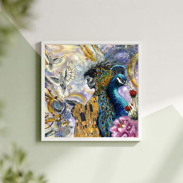 "Wings of Grace" Mini 8x8 Print Signed