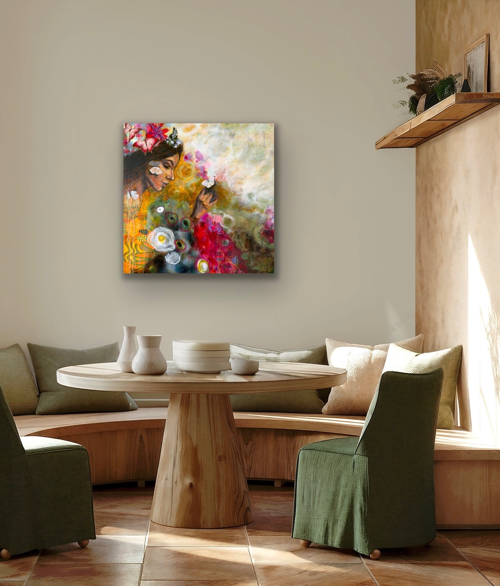 "A Soul's Transformation" Canvas Print Signed