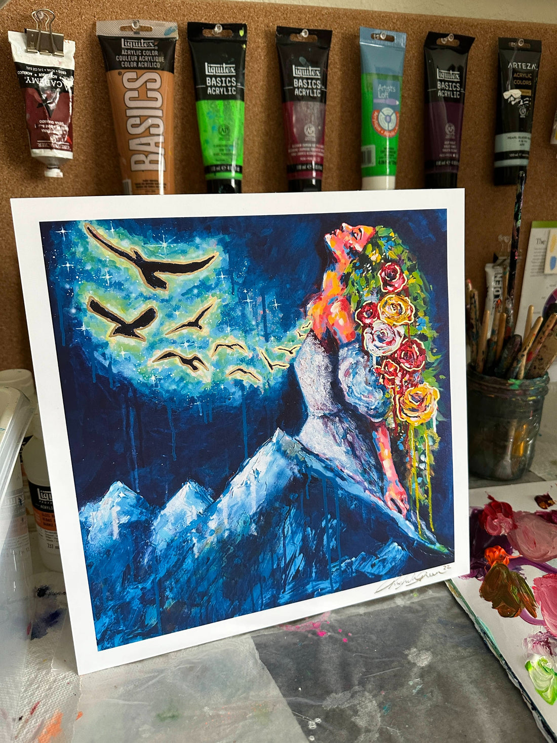 "The Climb" Fine Art Print 12x12