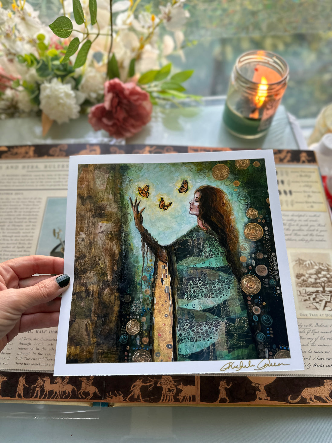 "Moss And Memory" Signed Mini Print 8x8