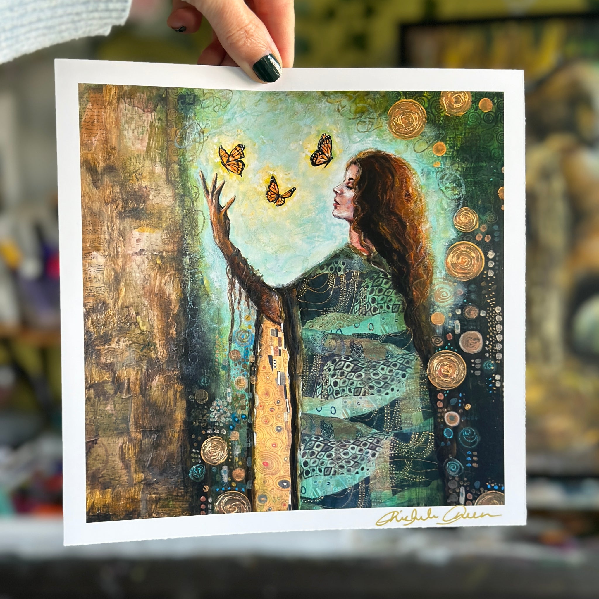 "Moss And Memory" Signed Mini Print 8x8