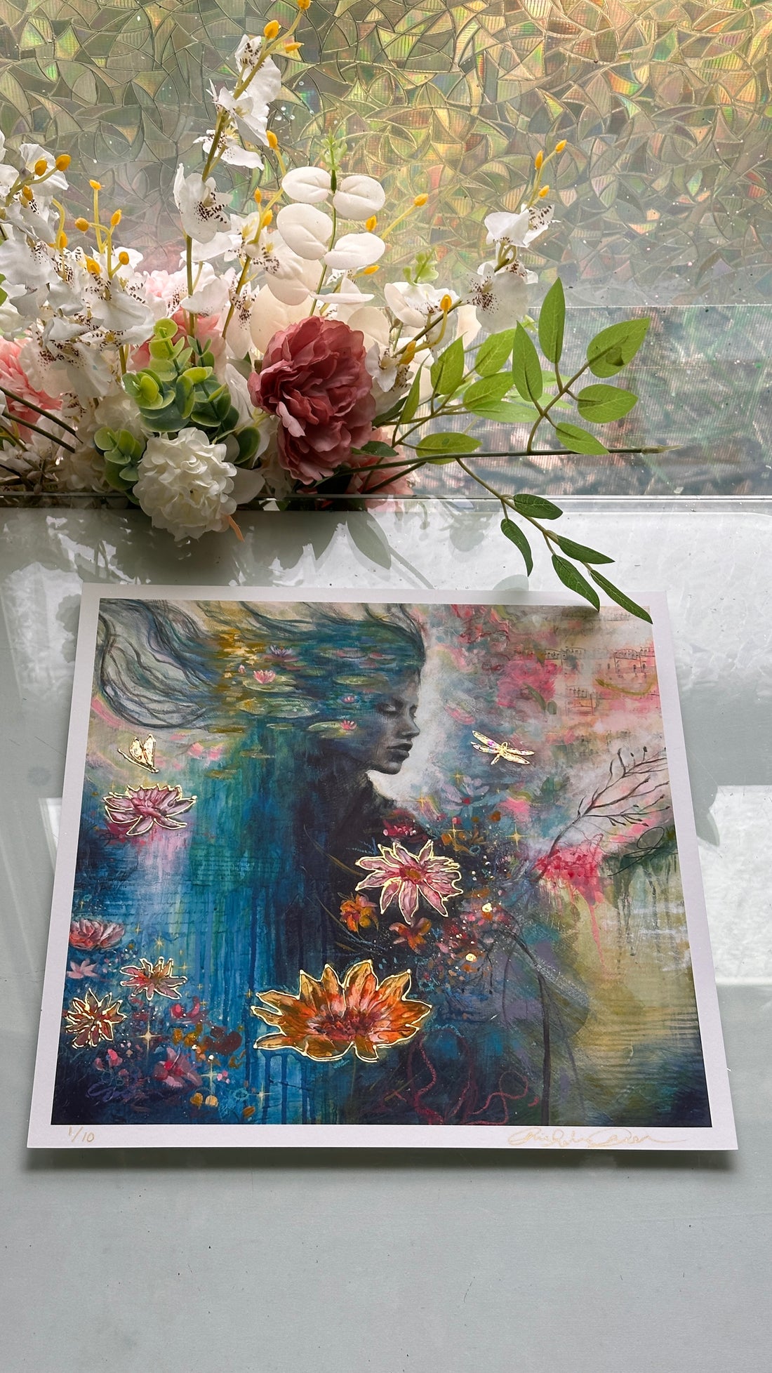 "Heartspur" 12x12 Limited Edition Print Signed