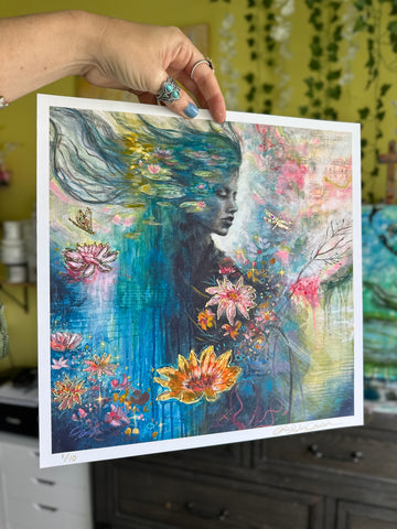 "Heartspur" 12x12 Limited Edition Print Signed