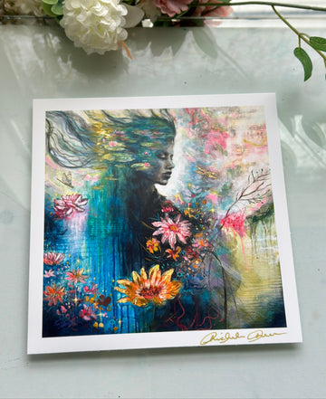 "Heartspur" Mini 8x8 Signed Print