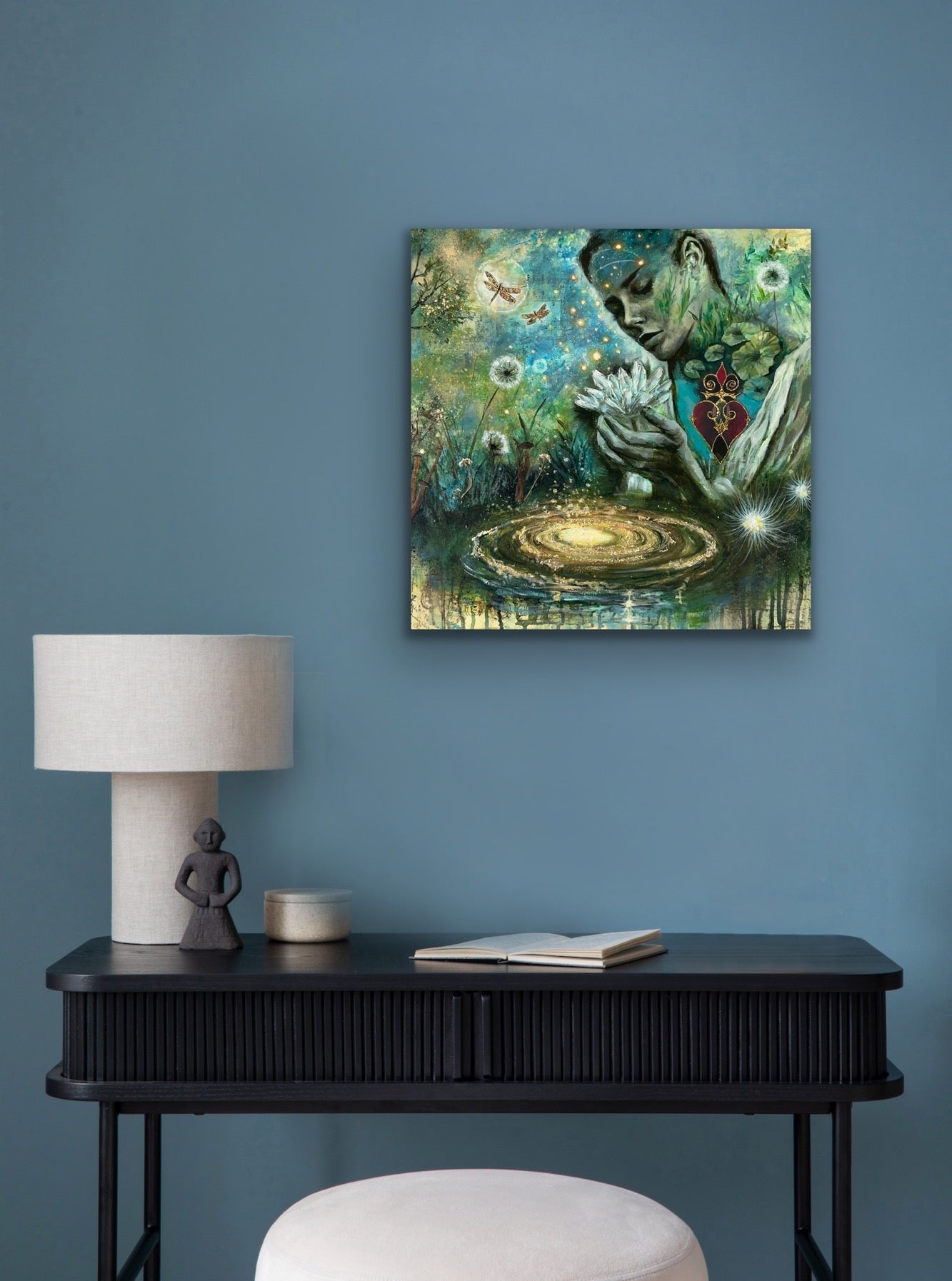 "The Light She Carried" Canvas Print Signed