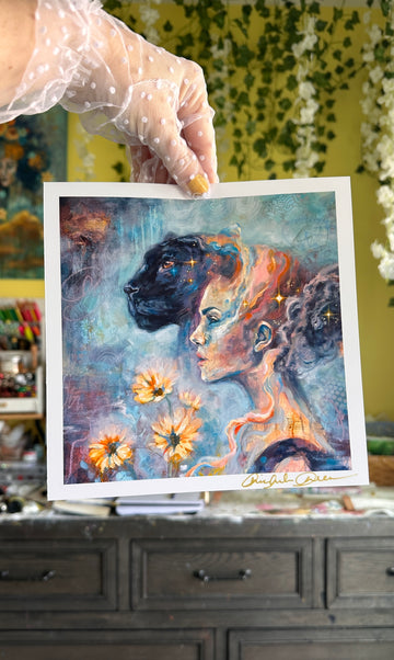 "Guardian Of Dreams" 8x8 Signed Art Print