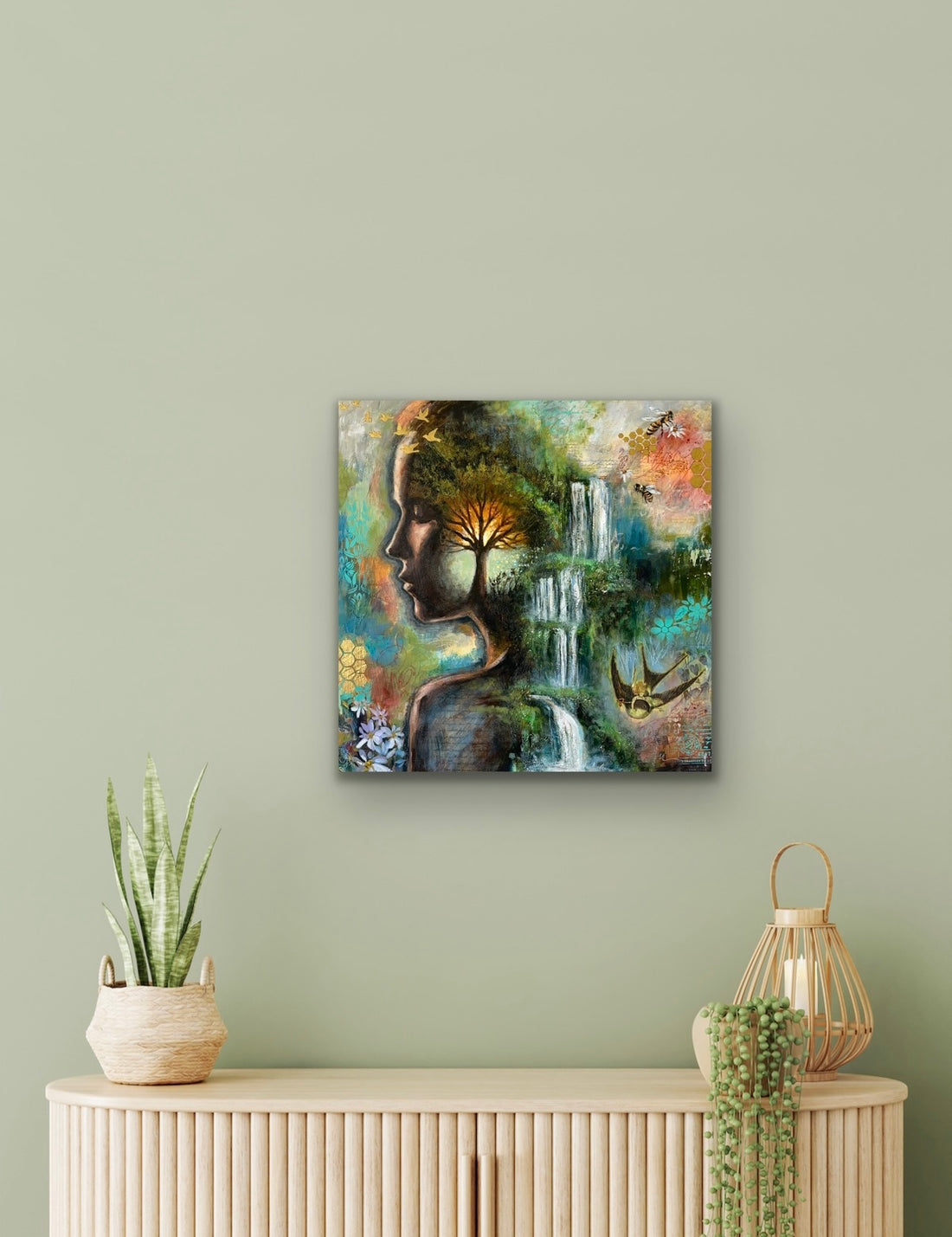 "After The Rain" Canvas Print Signed