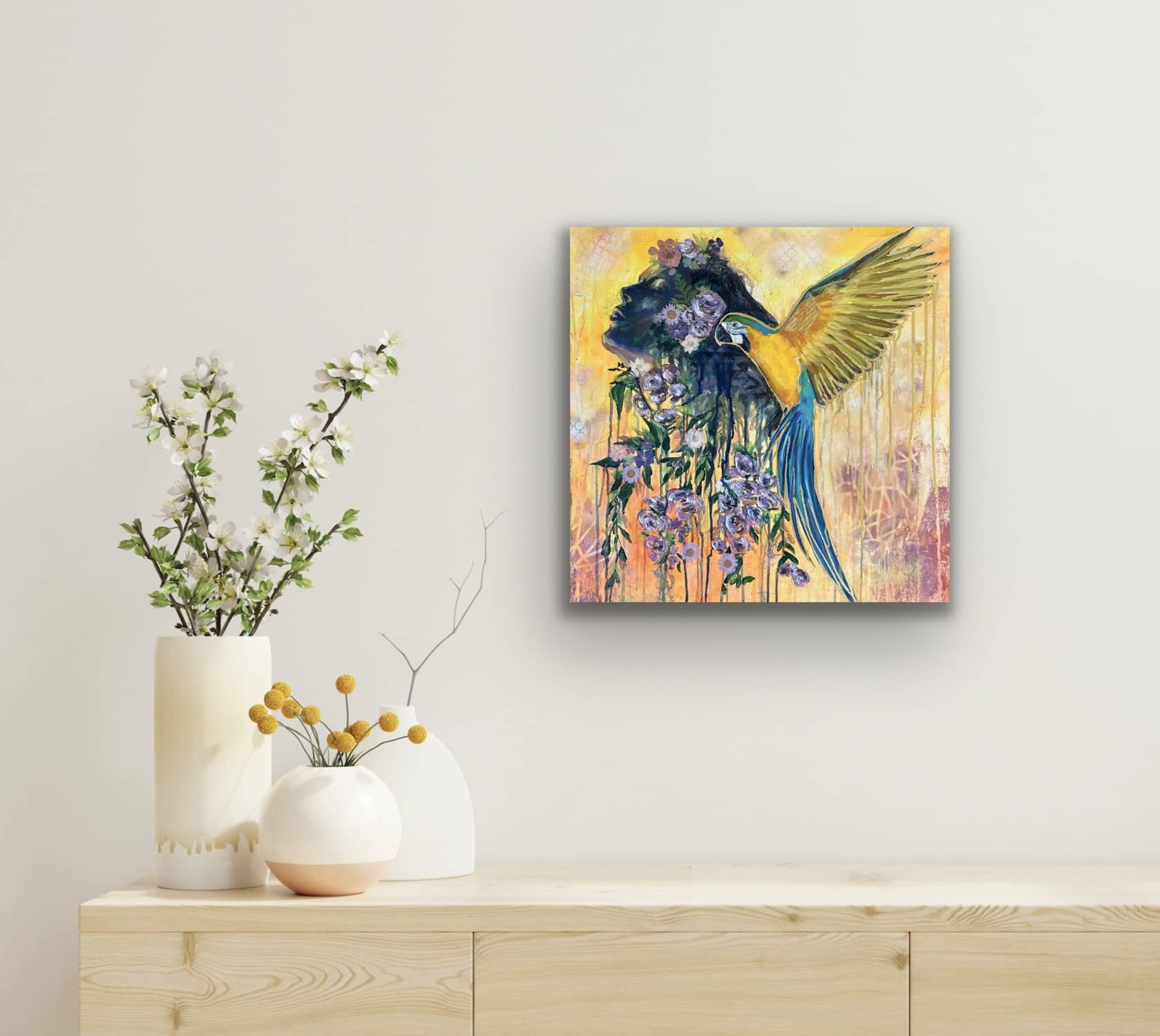 "Liberated" Signed Canvas Print