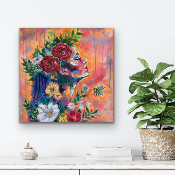 "Lightness of Being" Signed Giclee Canvas Print