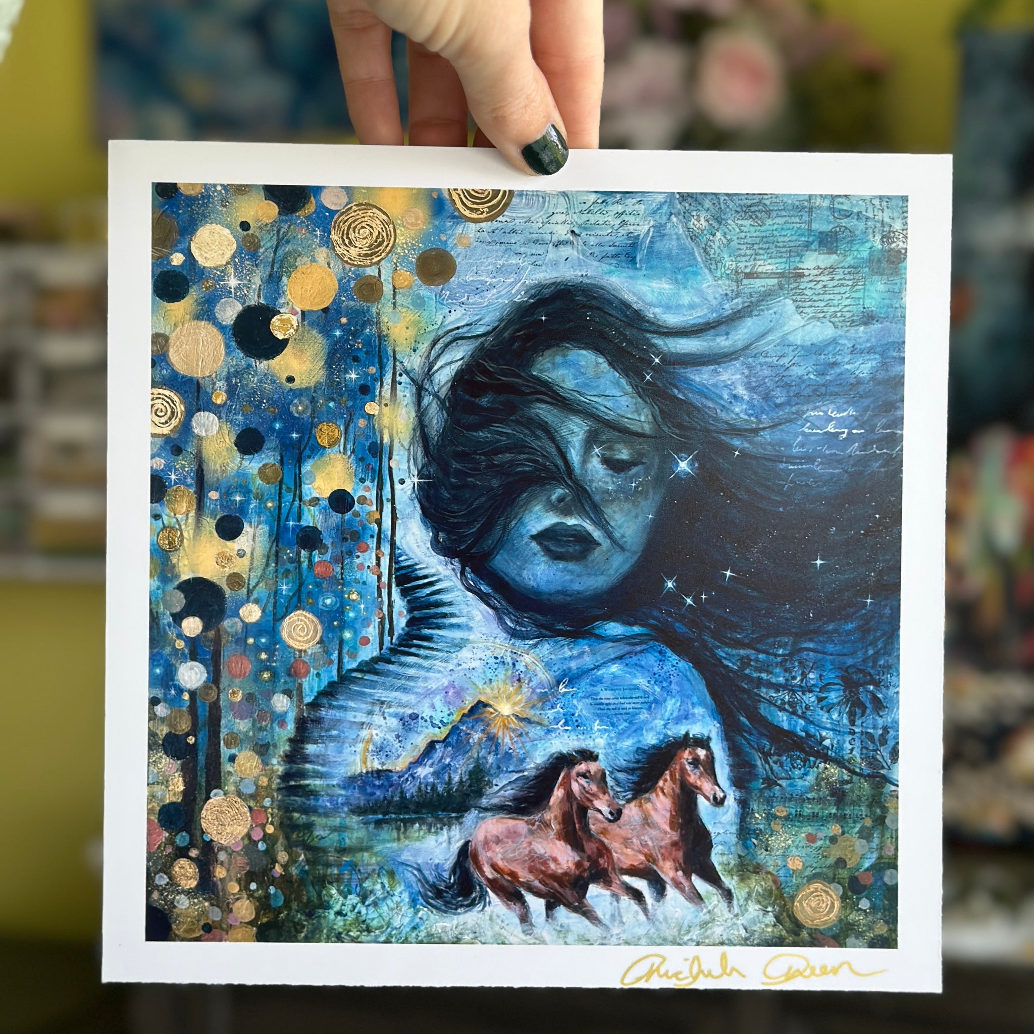 "Magic Hour" Mini Print 8x8 Signed
