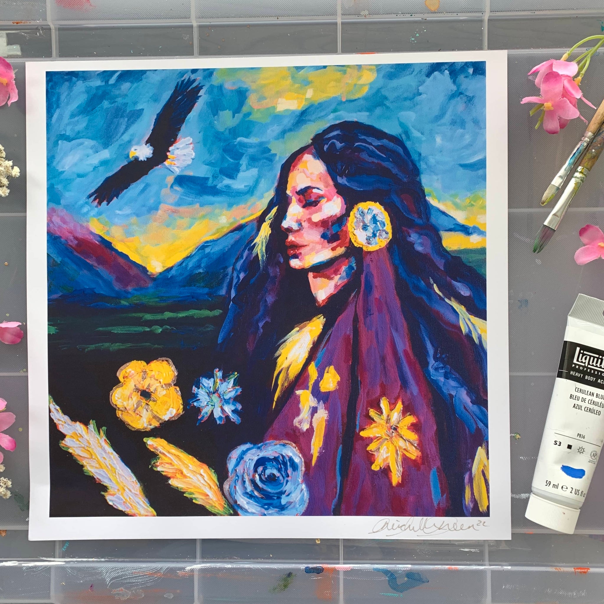 "Mountain Magic" LE Fine Art Print 12x12